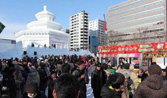 Приятные воспоминания о снежном фестивале в Саппоро. Япония