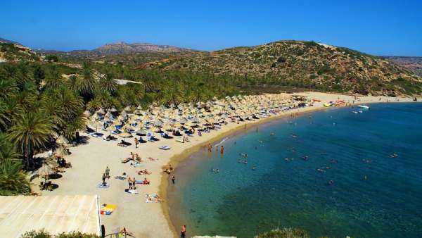 остров Крит море