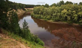 Река Тара в Омской области. География и эпос