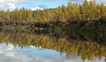 Хребет Нюкжа и одноименная река Нюкжа