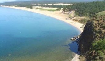 Сарайский пляж на острове Ольхон