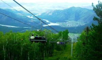 Отличное место для отдыха на Алтае. Озеро Манжерок