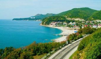 Поселок Небуг близ Туапсе