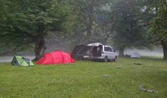 По Грузии в палатках