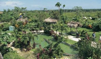 Парк Манати Баваро в Пунта-Кана, Доминикана