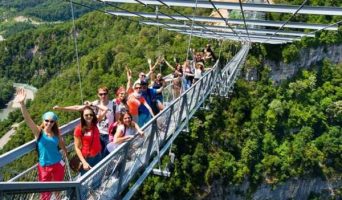 Экстремальный отдых в Сочи. Скай парк