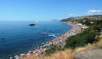 Курортный поселок Солнечногорское, Крым