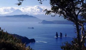 Авачинская бухта на Камчатке