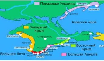 Какую часть полуострова Крым выбрать для отдыха