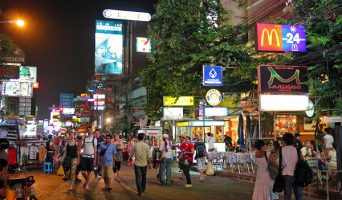 Каосан роуд — туристическая Мекка Бангкока