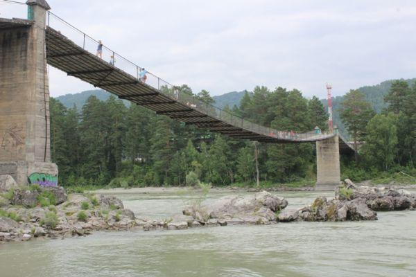 Погода село ая горный алтай. Поселок Катунь. Мост в ая в Алтайском крае курорт. Погода поселок Катунь.