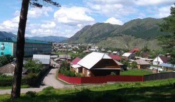 Село Чемал. Одно из самых посещаемых мест Горного Алтая