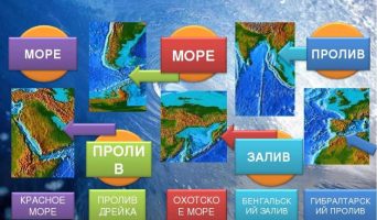 Географические объекты первого и последующего порядка