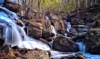 Водопад Кук-Караук в Башкирии