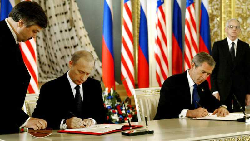 Подписание соглашения между США и Россией о сокращении СНП 