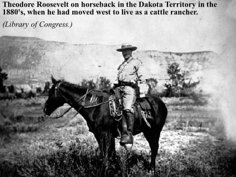 Теодор Рузвельт во времена ковбойства