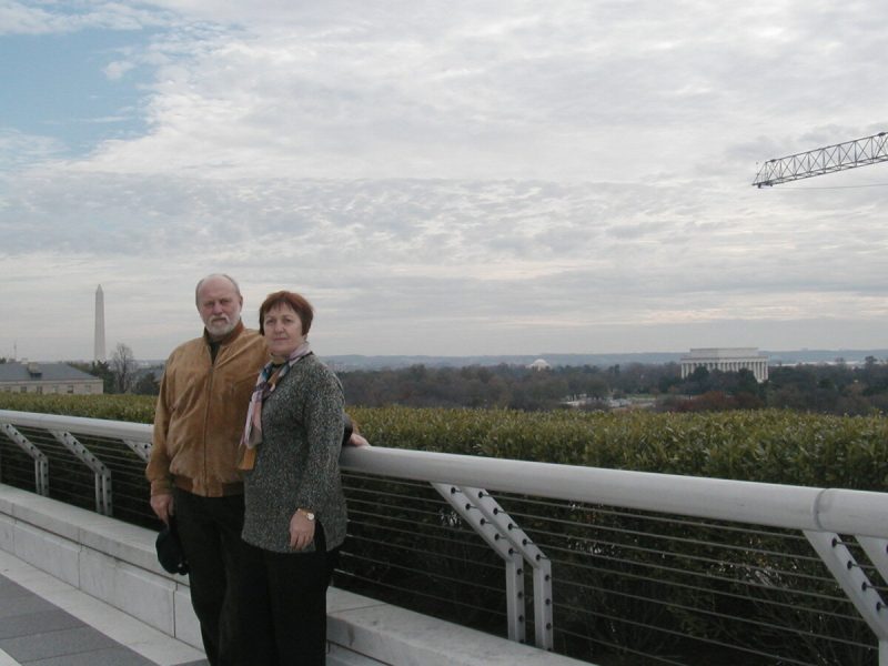 Вид на Вашингтон с культурно-концертного комплекса имени Дж.Кеннеди