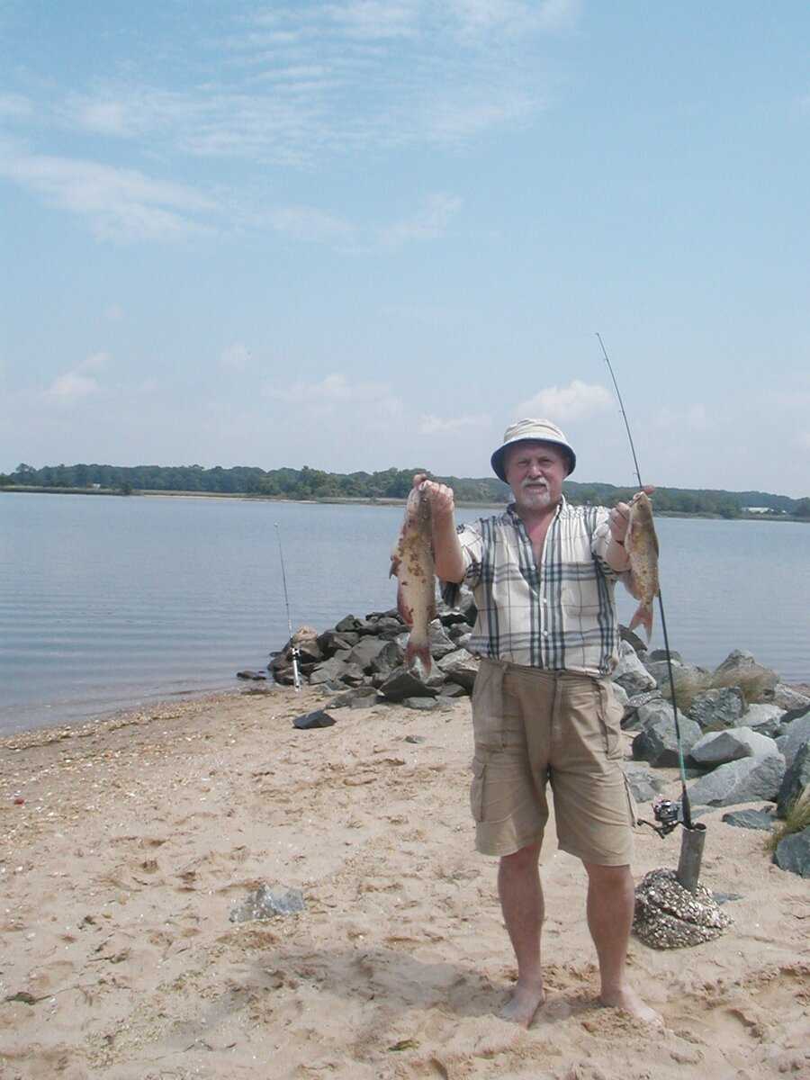 Удачная рыбалка в Чесапикском заливе