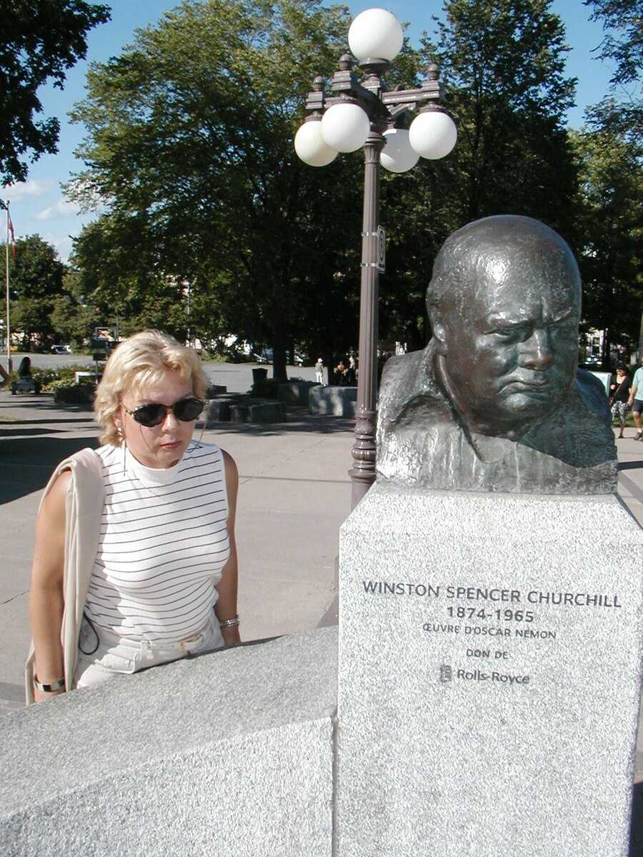 Памятник У.Черчиллю