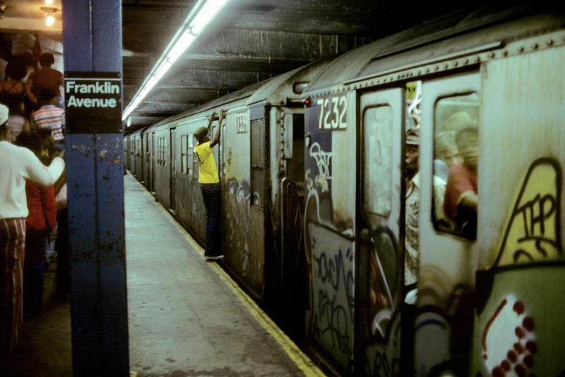 На станции нью-йоркского метро Franklin Avenue