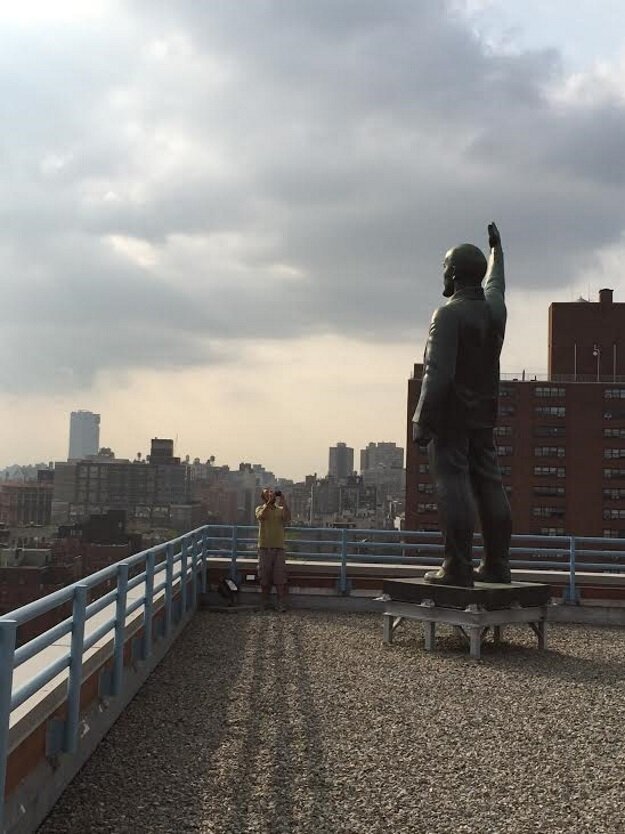 Депеша № 80 о памятнике В.И.Ленину на Манхэттене, радиосеансе на Брайтон-бич и хоккее в Мэдисон-сквер-гарден.