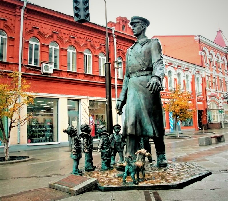 Памятник дяде степе в самаре фото