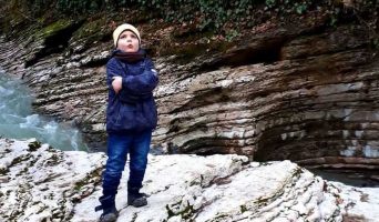 Зимний Сочи с ребенком