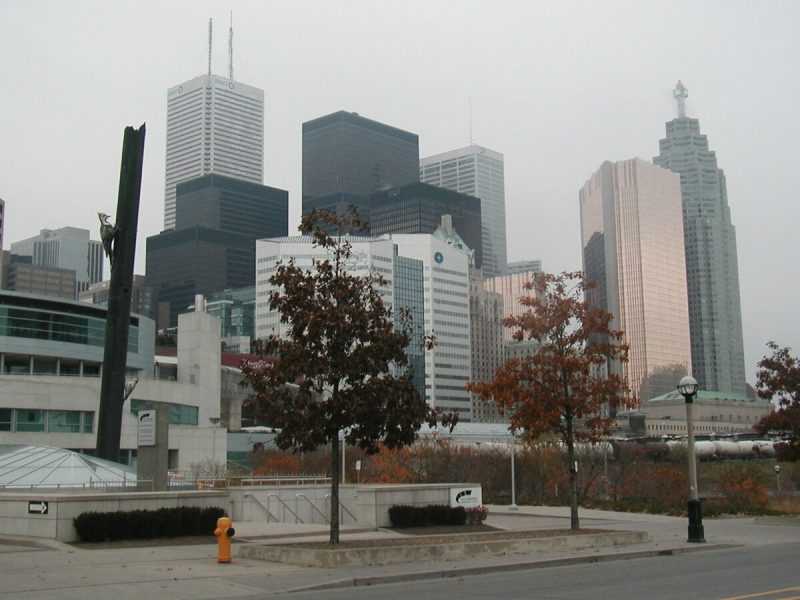 Небоскребы в Торонто