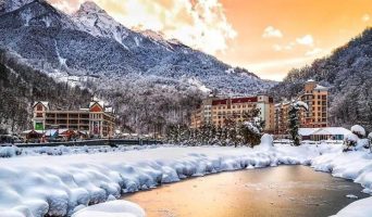 Зимние каникулы у моря. Красная Поляна зимой