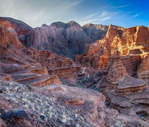 Каньоны Кок-Мойнок в Кыргызстане