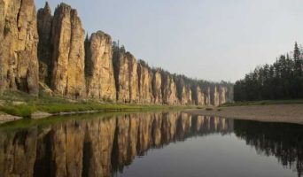 Природный парк Ленские столбы в Якутии